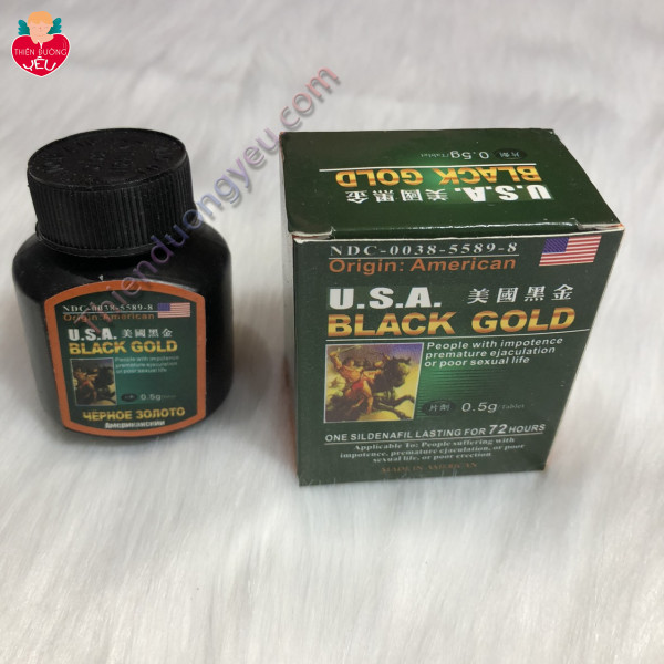 Thuốc Cường Dương Black Gold USA